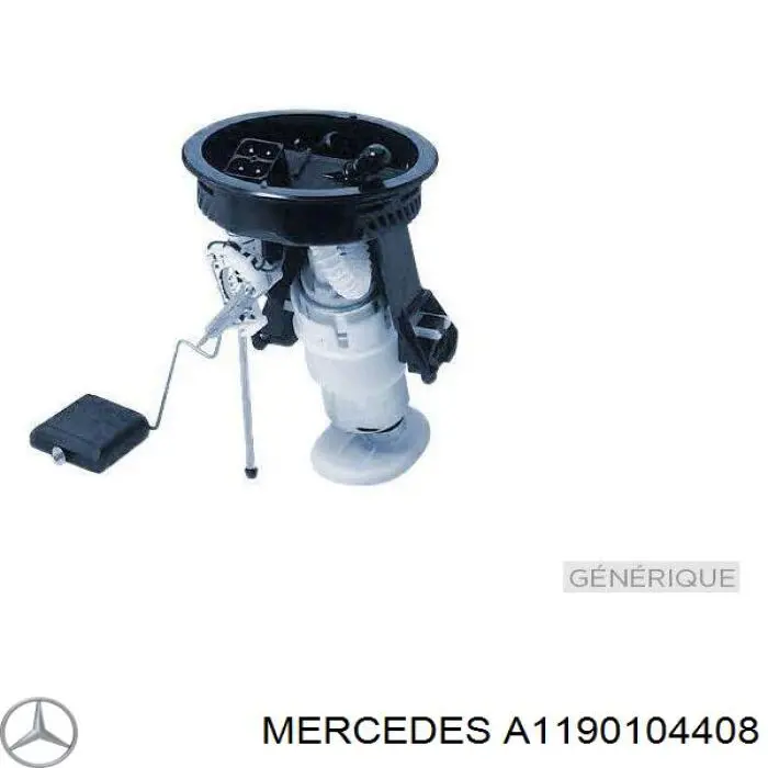 Комплект прокладок двигателя нижний Mercedes A1190104408