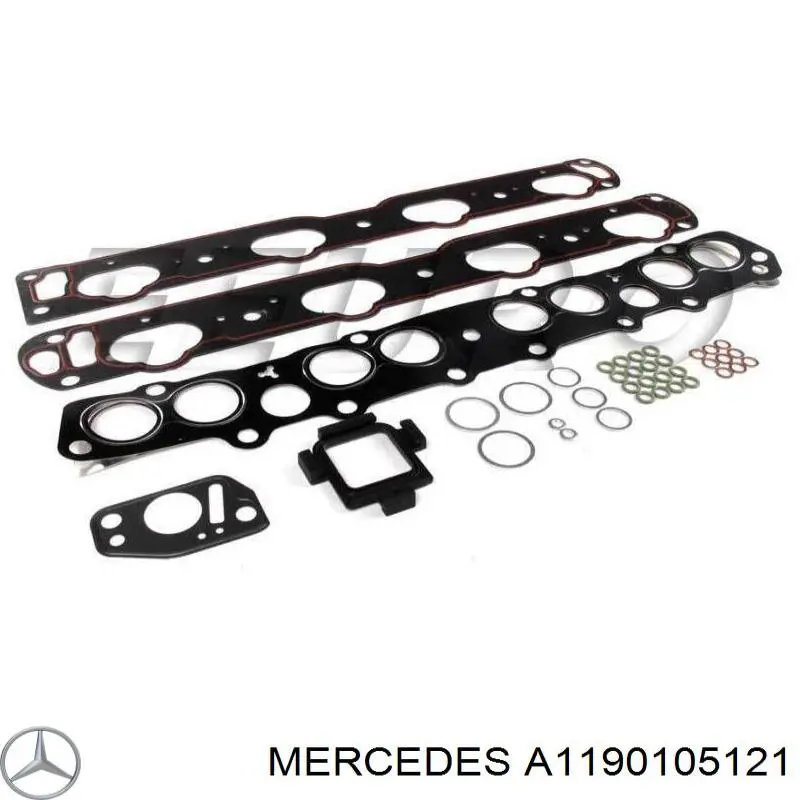 Комплект прокладок двигателя верхний Mercedes A1190105121