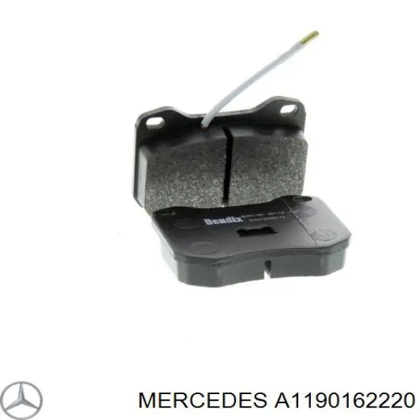Прокладка головки блока цилиндров (ГБЦ) правая Mercedes A1190162220