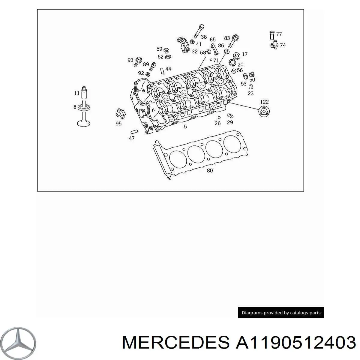 A1190512403 Mercedes 