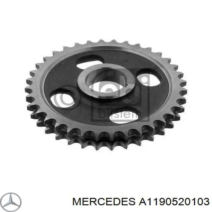 Купить 1190520103 Mercedes Шестерня привода коленвала двигателя
