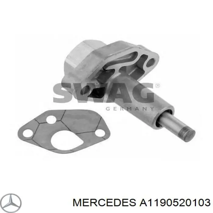 Звездочка привода коленвала A1190520103 Mercedes