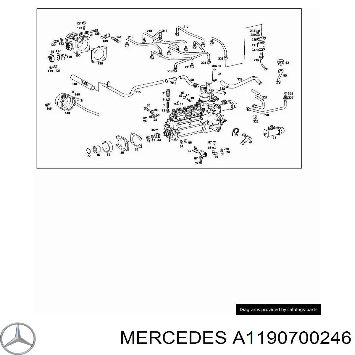 Топливные форсунки A1020700046 Mercedes