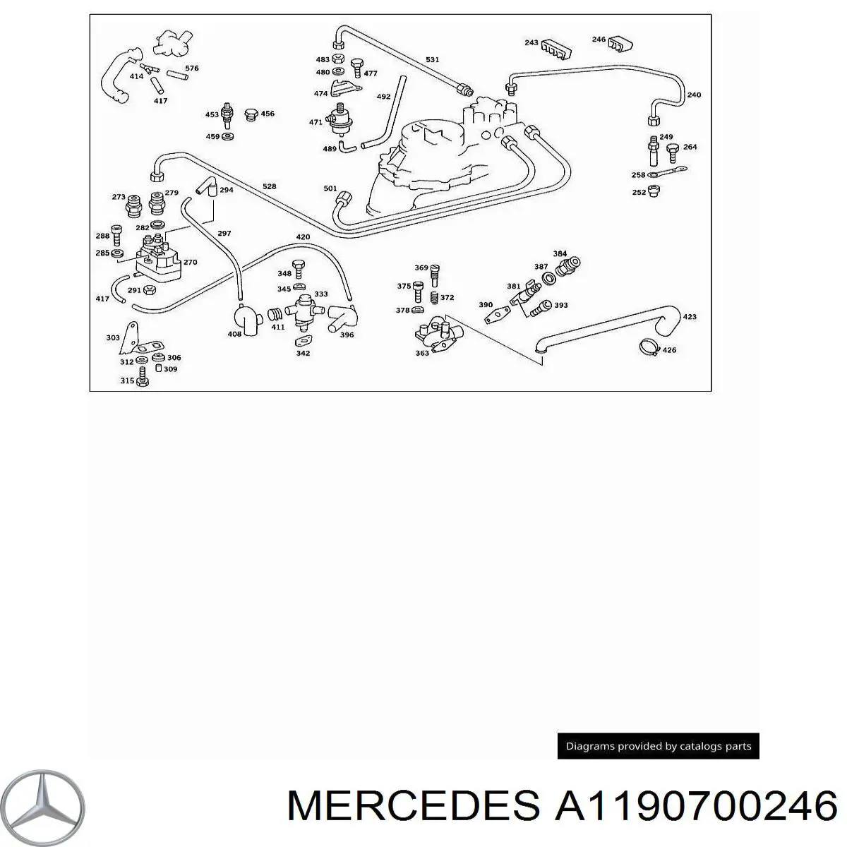 A1020700046 Mercedes Топливные форсунки