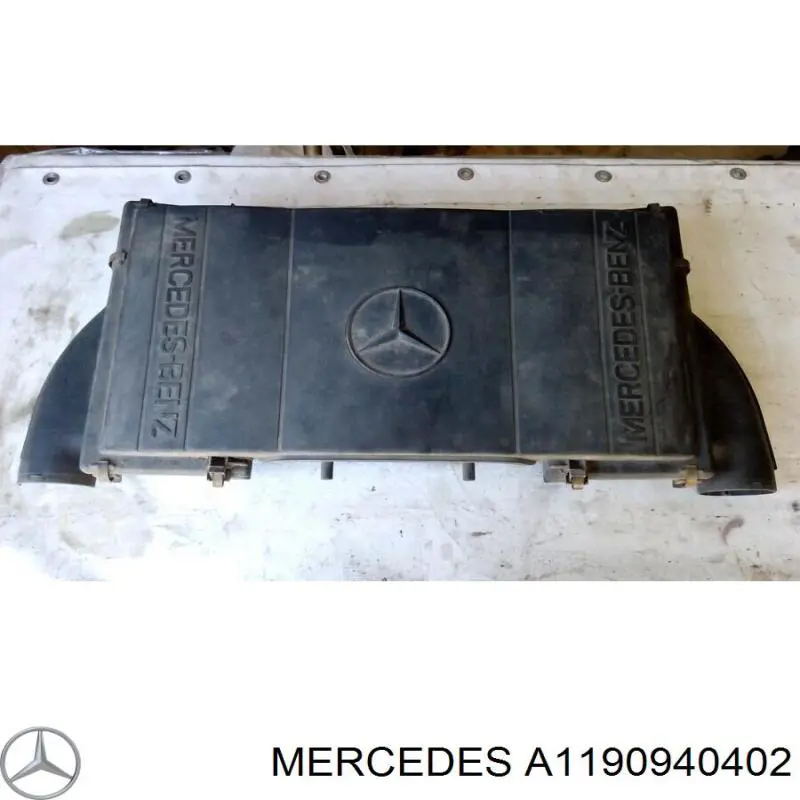 a1190940402 Mercedes caixa de filtro de ar