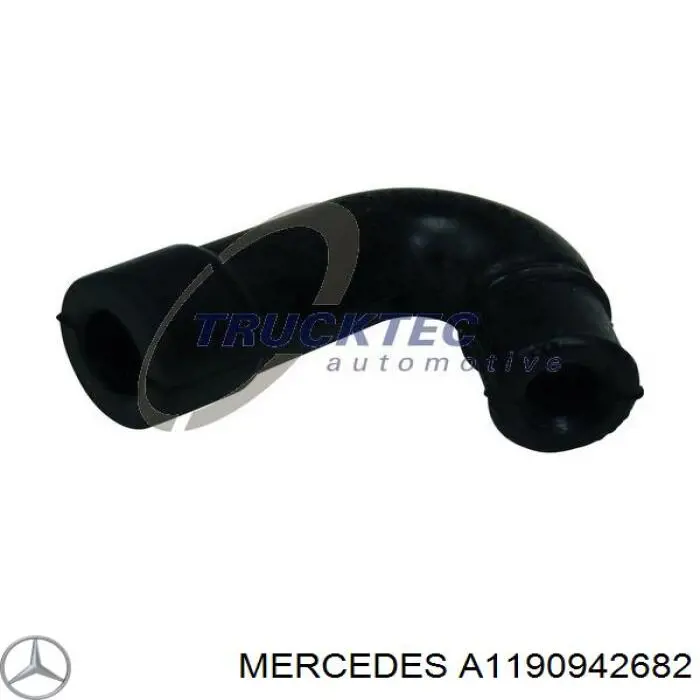 Патрубок вентиляции картера, маслоотделителя Mercedes A1190942682 цена, от 8.16 USD