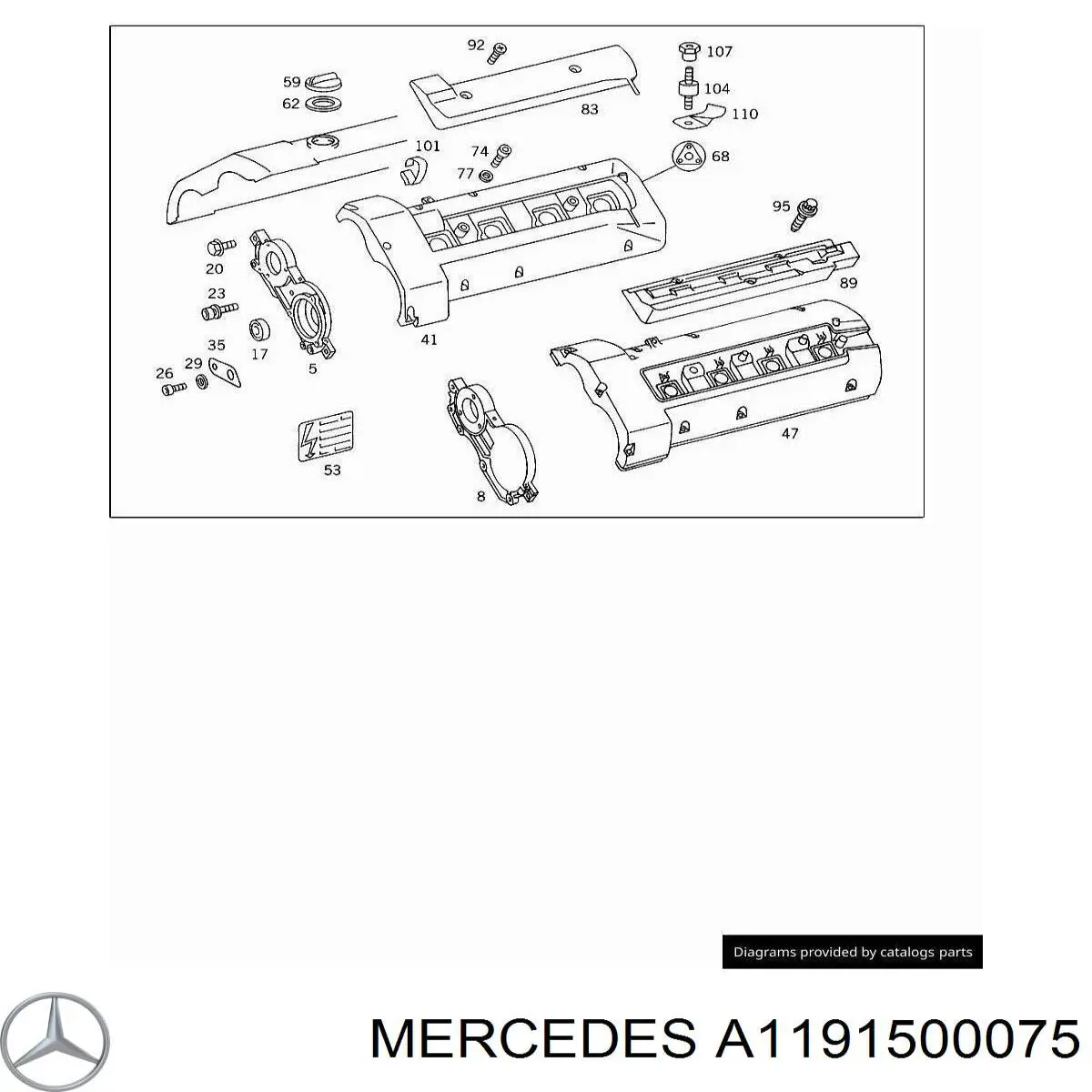 A1191500075 Mercedes 