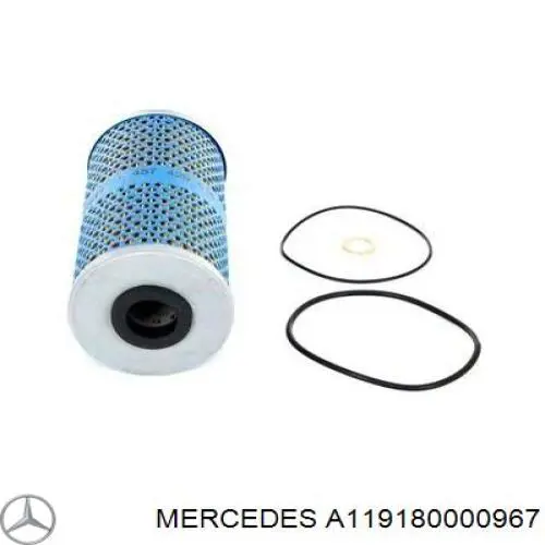 A119180000967 Mercedes масляный фильтр