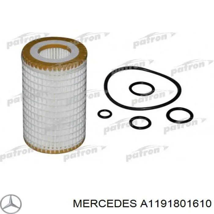 Купить A1191801610 Mercedes Корпус масляного фильтра