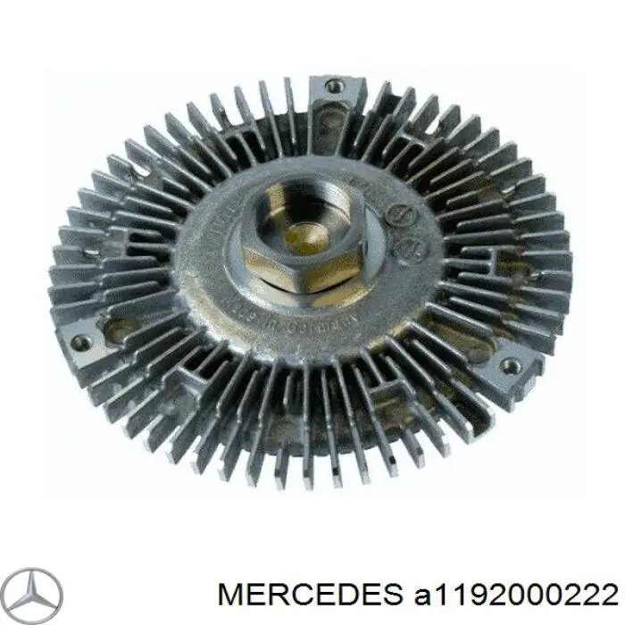 Вискомуфта (вязкостная муфта) вентилятора охлаждения Mercedes A1192000222