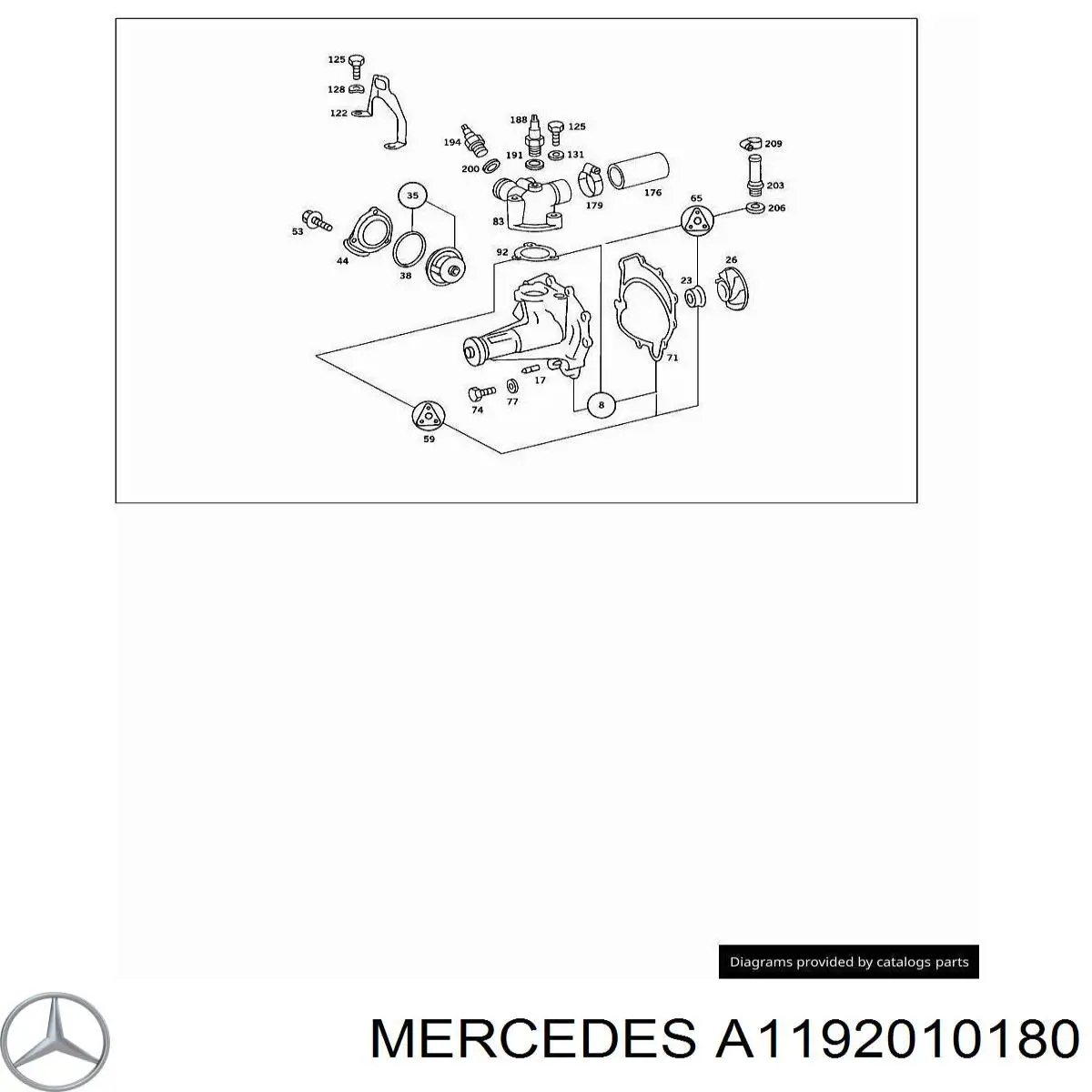  A1192010180 Mercedes