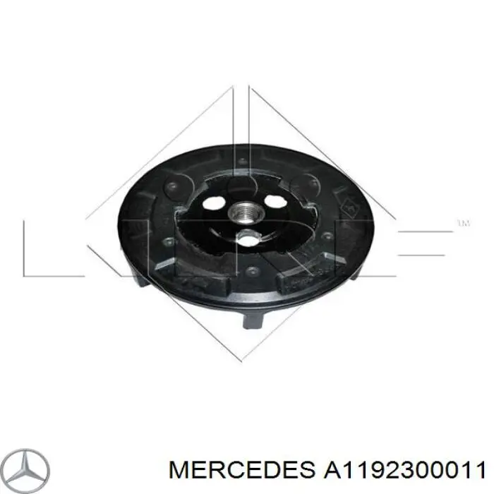 Компрессор кондиционера A1192300011 Mercedes