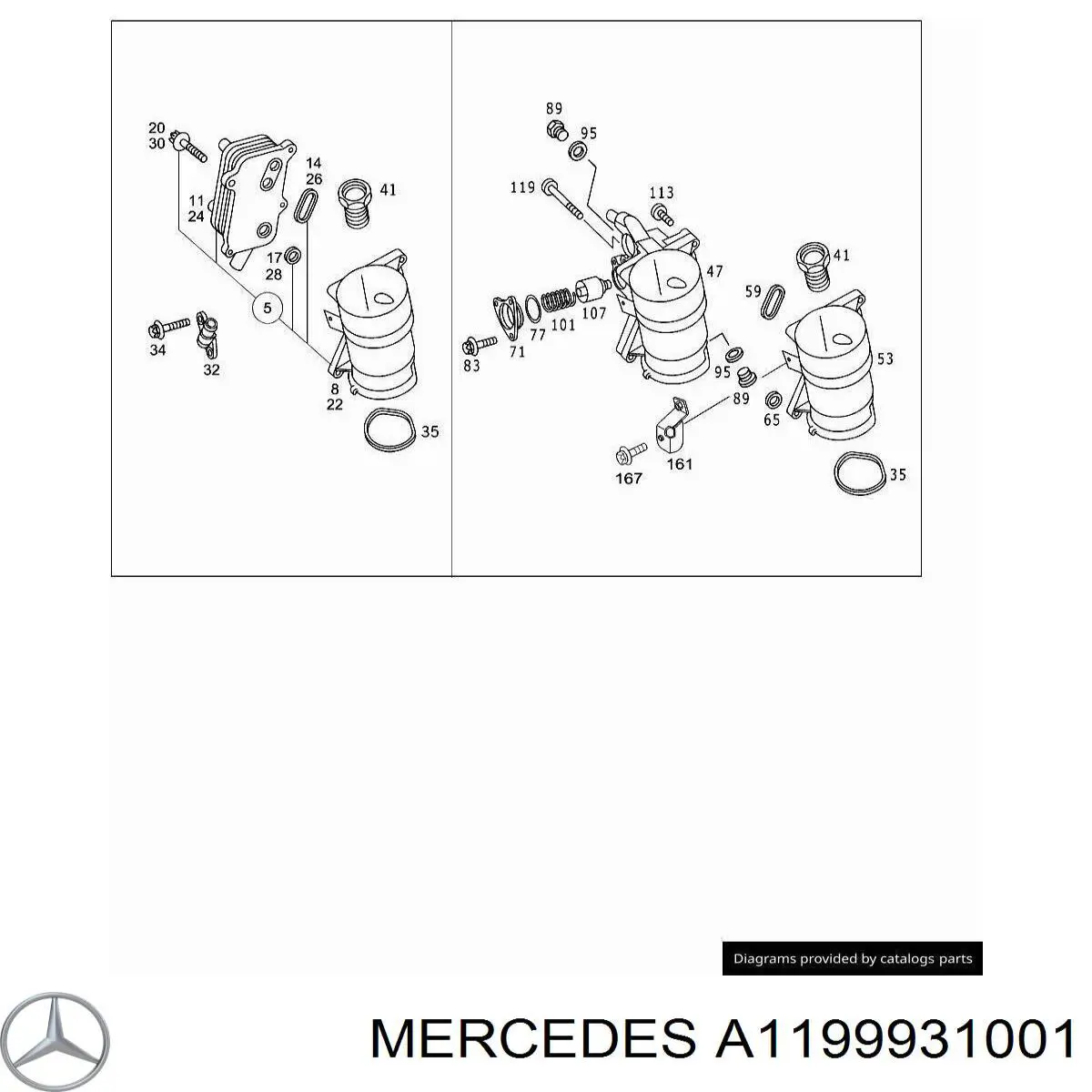  A1199931001 Mercedes