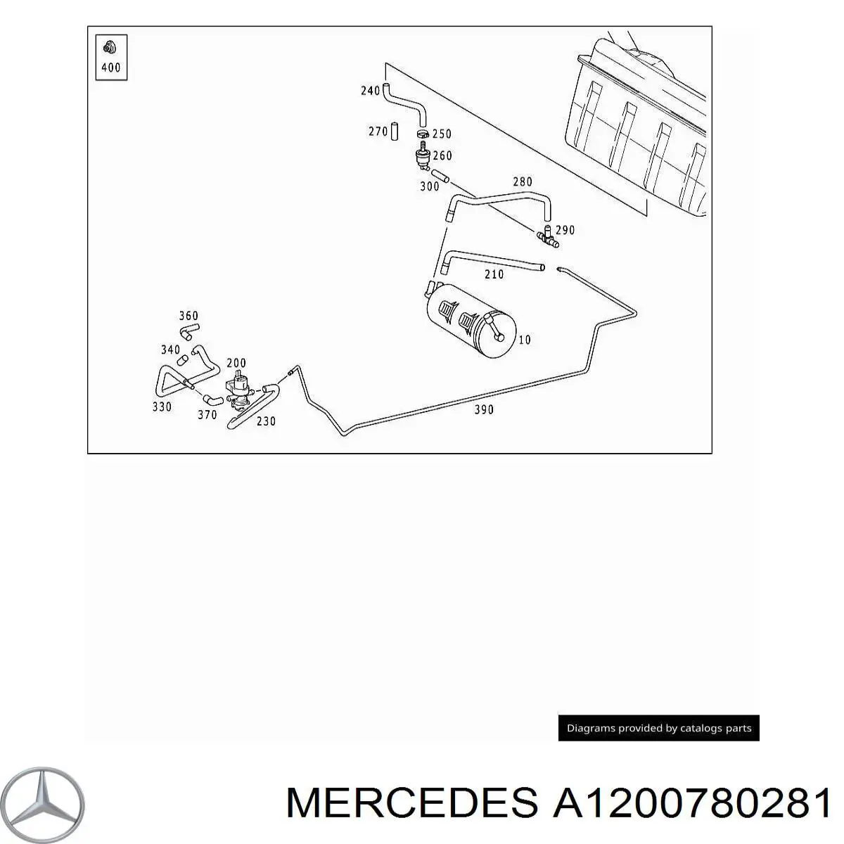 A1200780281 Mercedes 