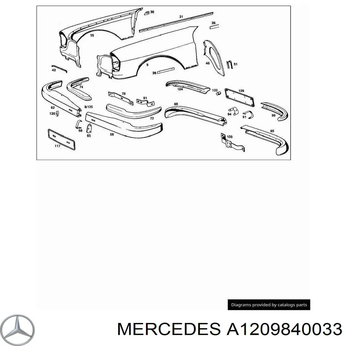  A1209840033 Mercedes