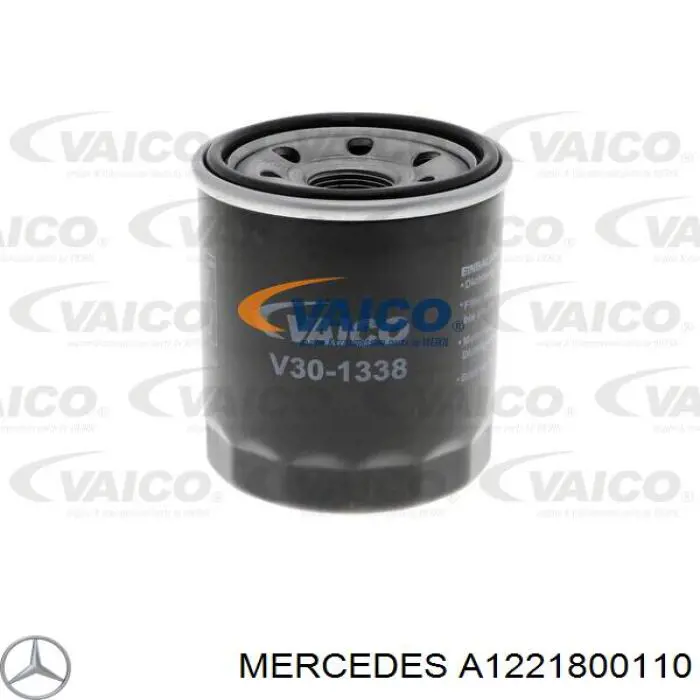 A1221800110 Mercedes масляный фильтр
