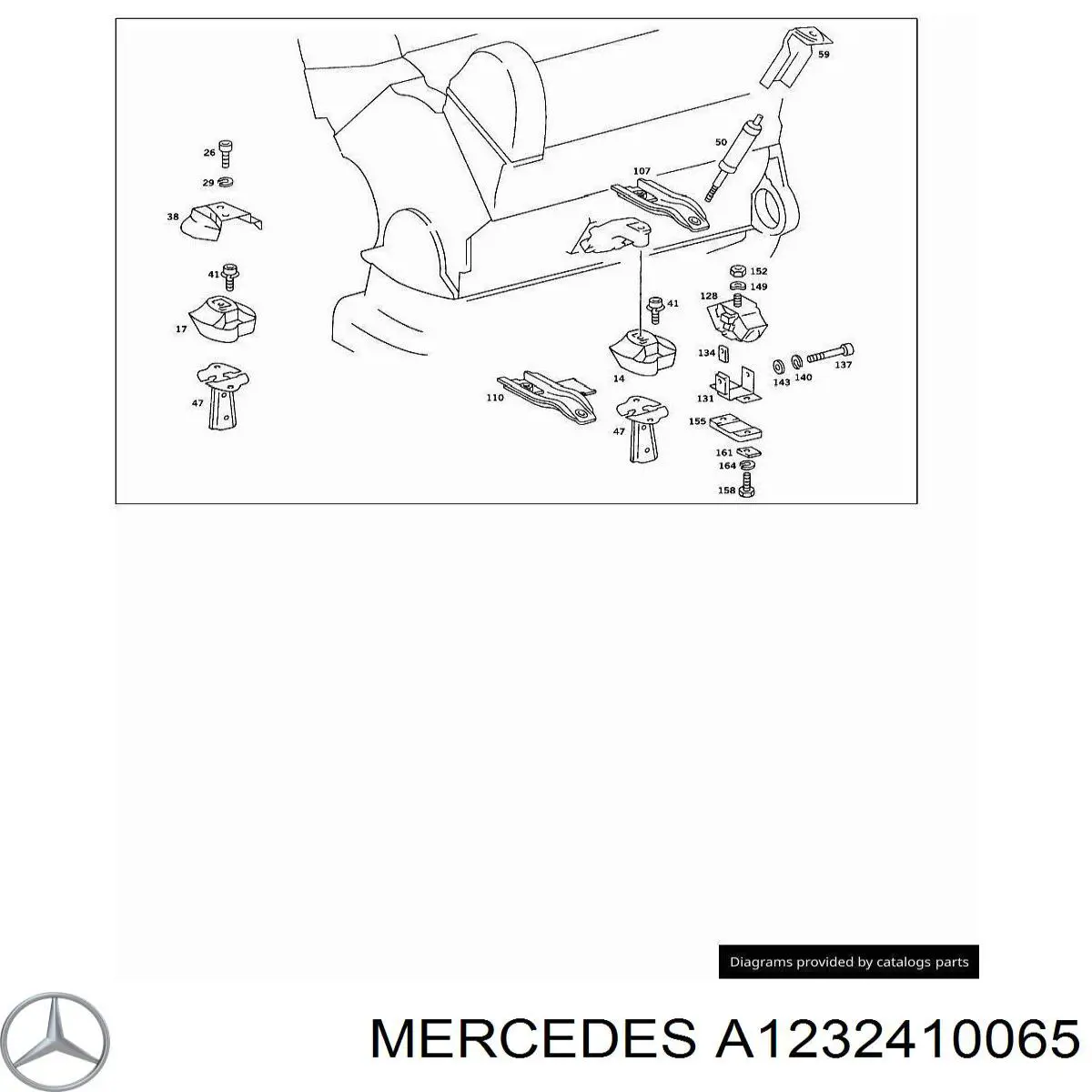  Mercedes A1232410065 цена, от 2.88 USD