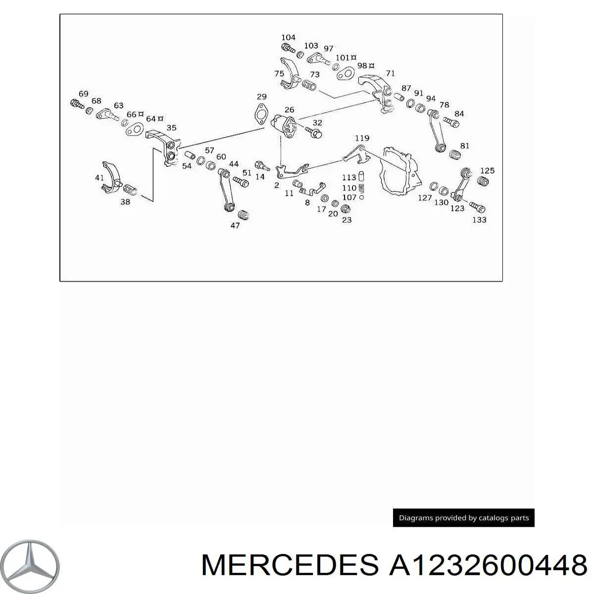 Шестерня спидометра, ведомая на Mercedes E (T124)