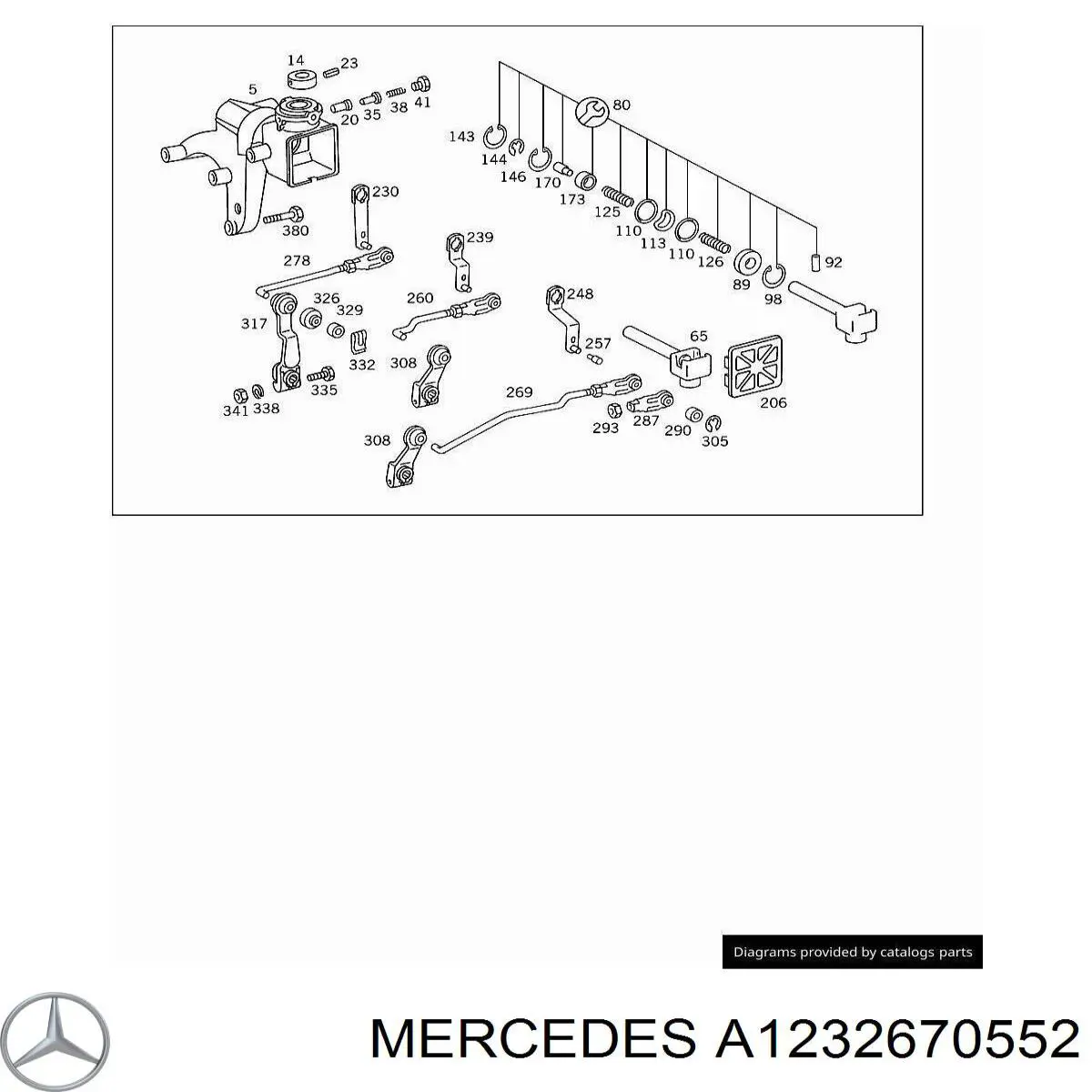 A1232670552 Mercedes 