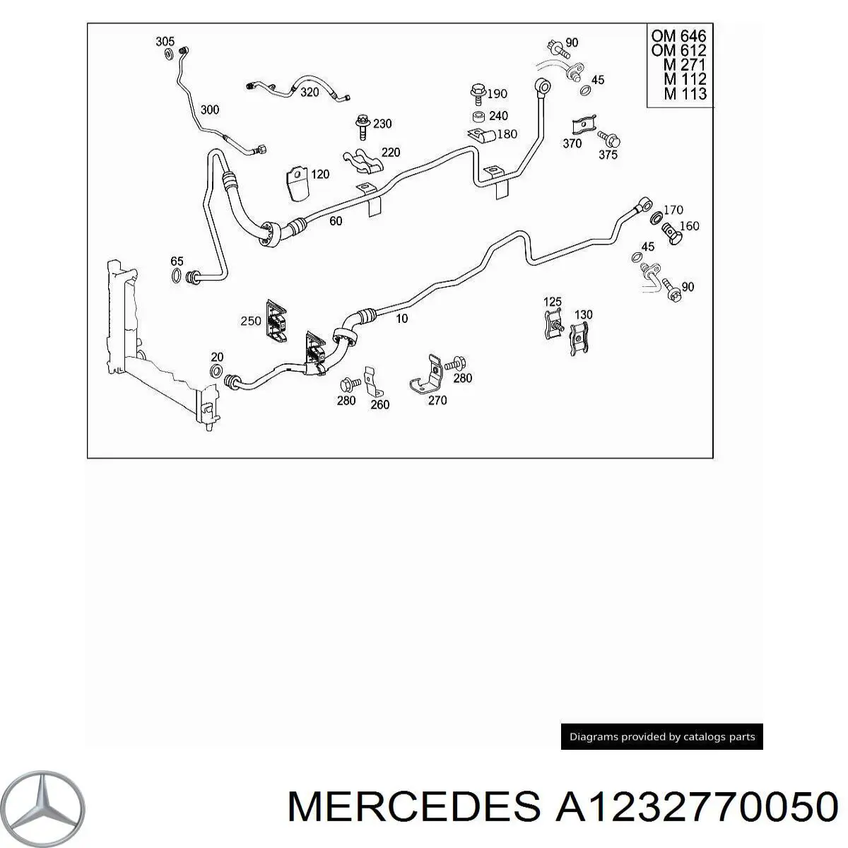  A1232770050 Mercedes