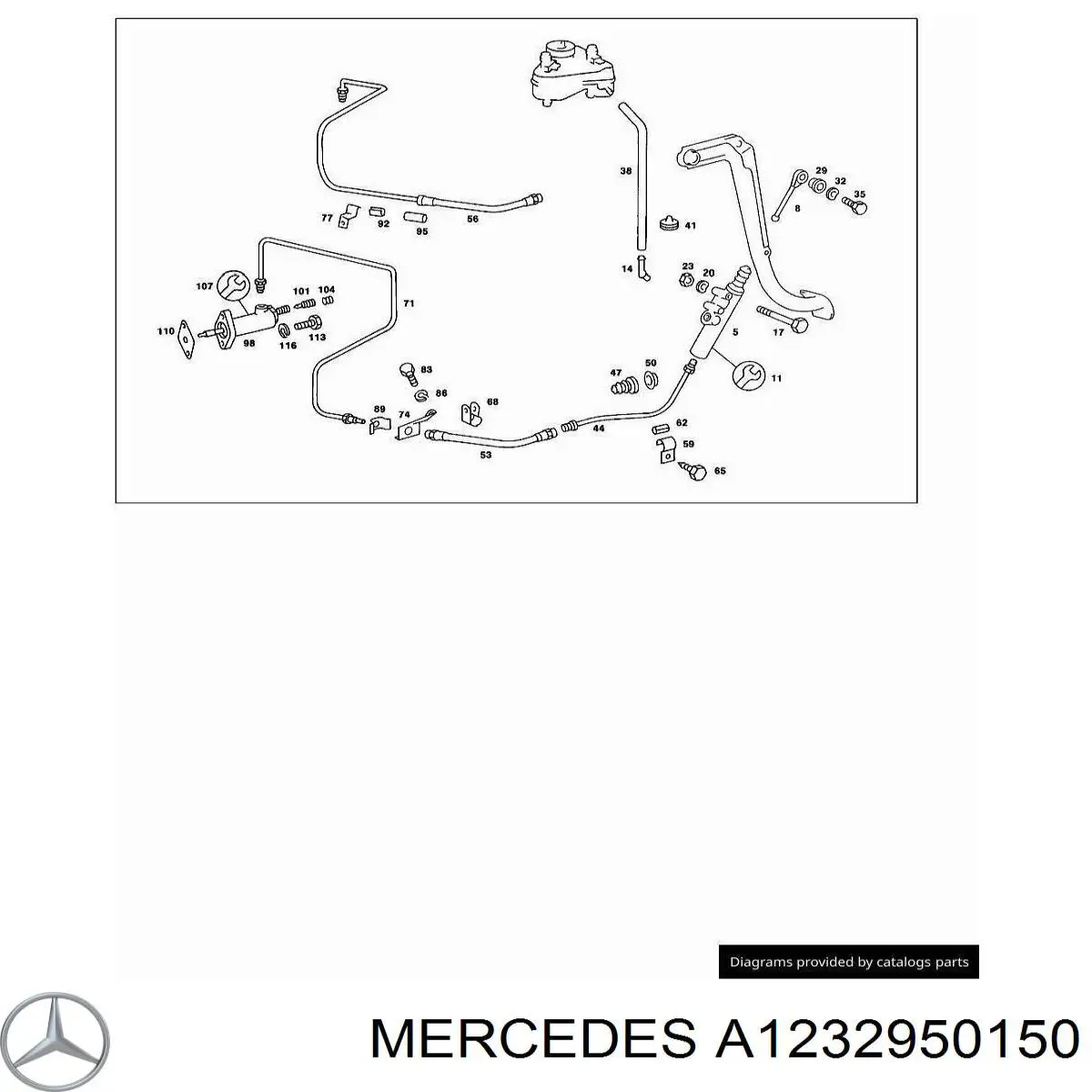 A1232950150 Mercedes 