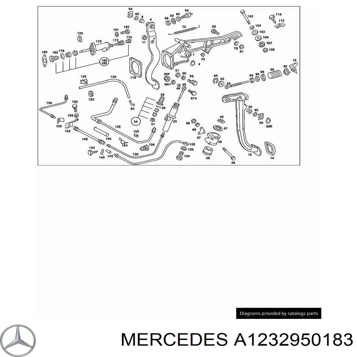 A1232950183 Mercedes 