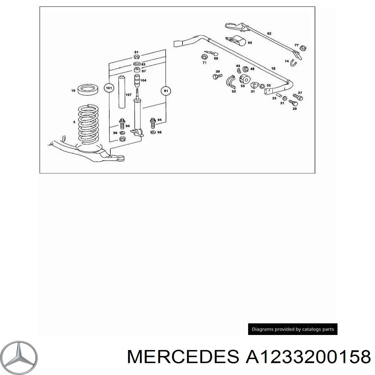 Клапан регулировки уровня кузова Mercedes A1233200158 цена, от 1091.41 USD