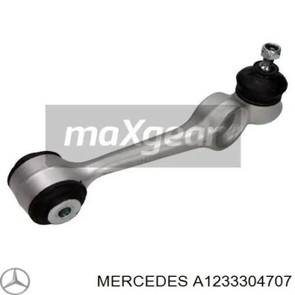 A1233304707 Mercedes braço oscilante superior direito de suspensão dianteira