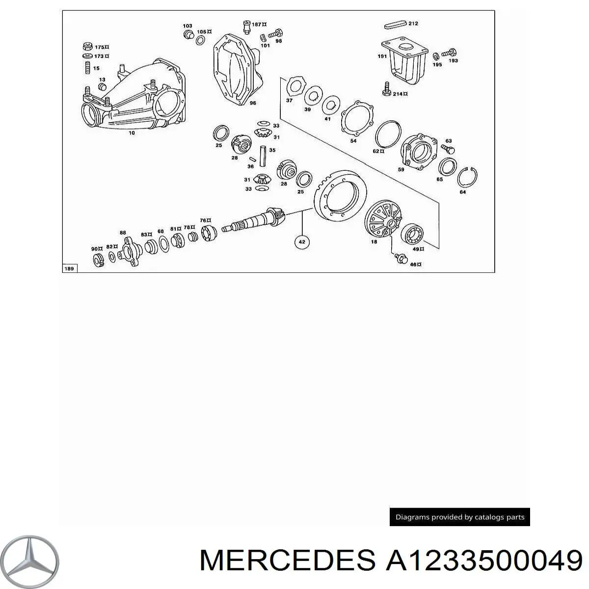  A1233500049 Mercedes