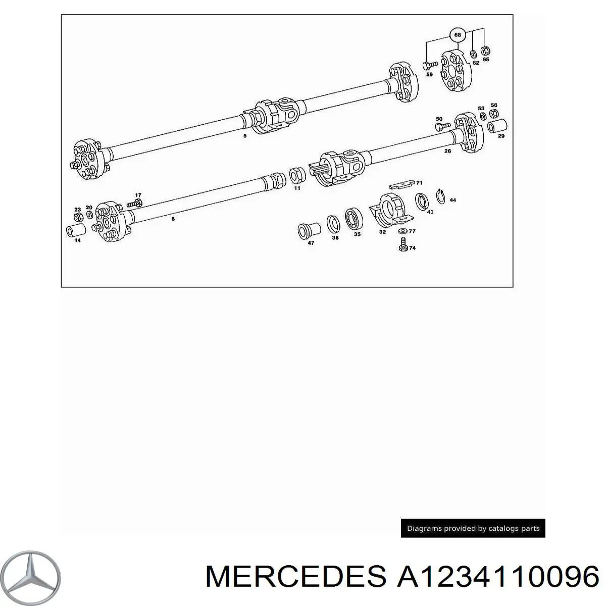  A1234110096 Mercedes