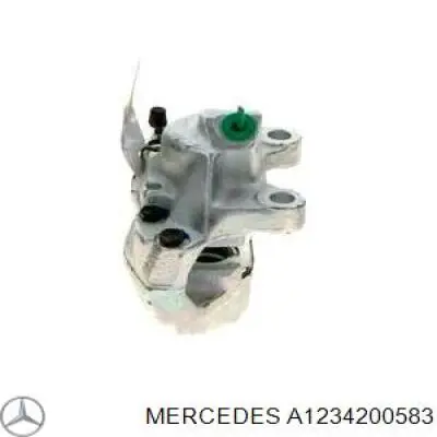 Суппорт тормозной левый задний Mercedes A1234200583