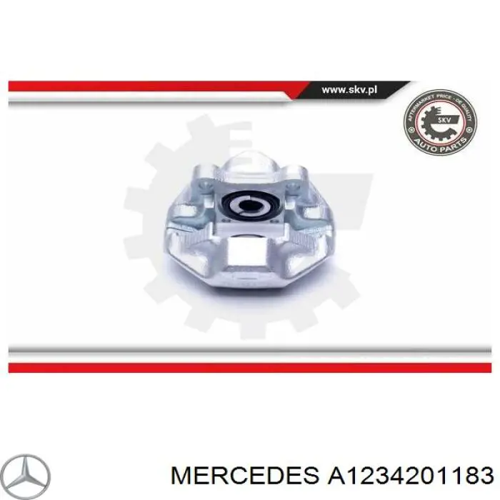Купить A1234201183 Mercedes Суппорт задний левый