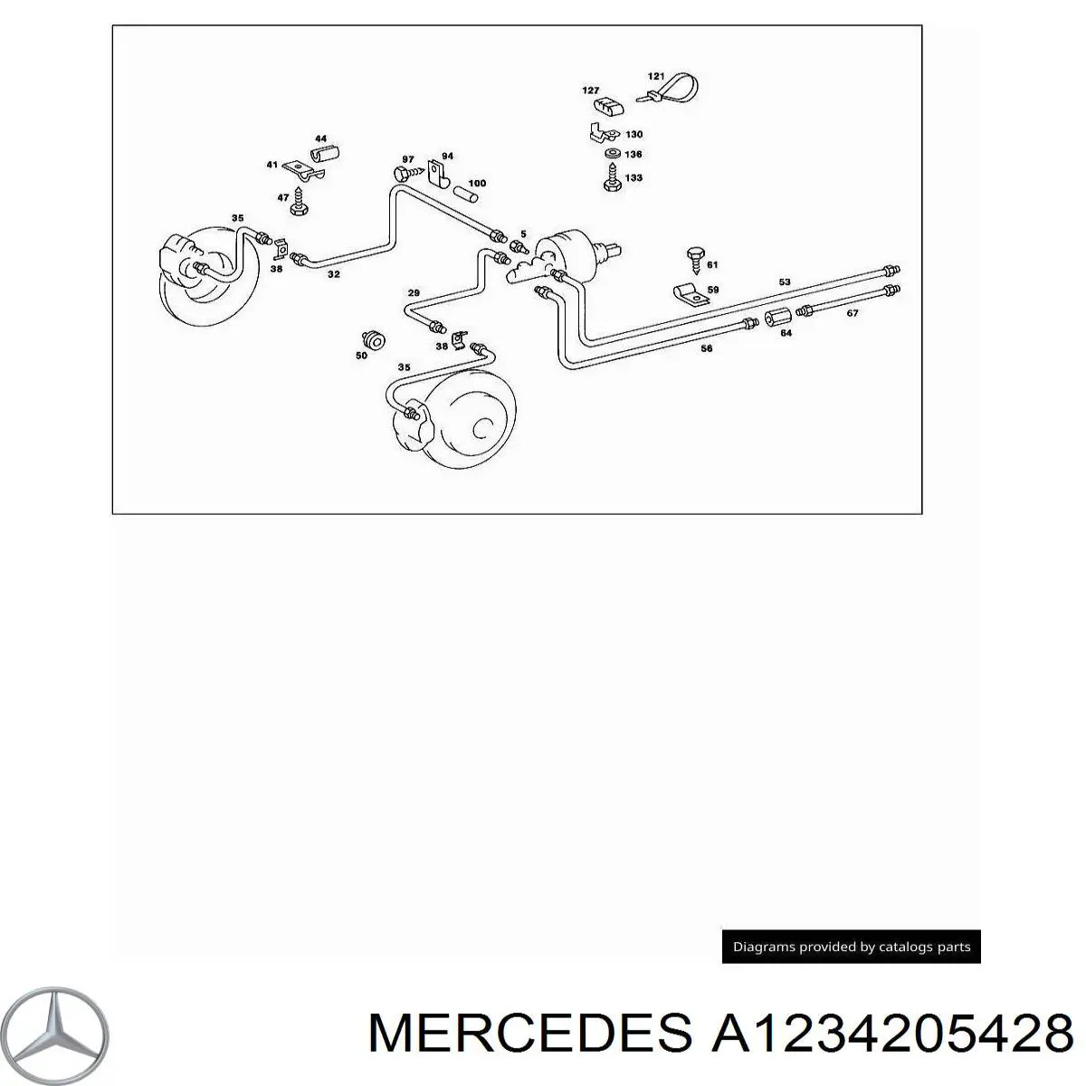 A1234205428 Mercedes 