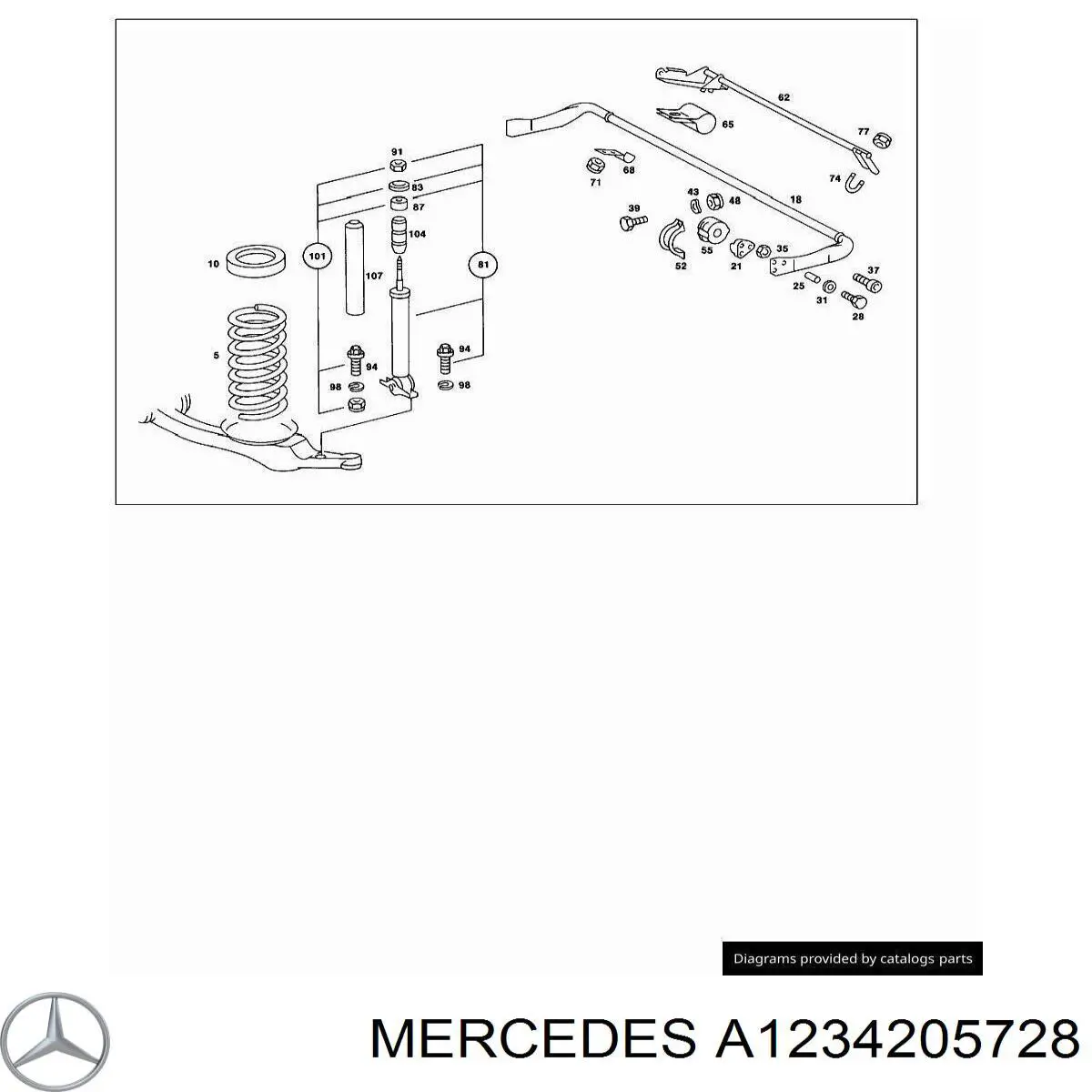  A1234205728 Mercedes