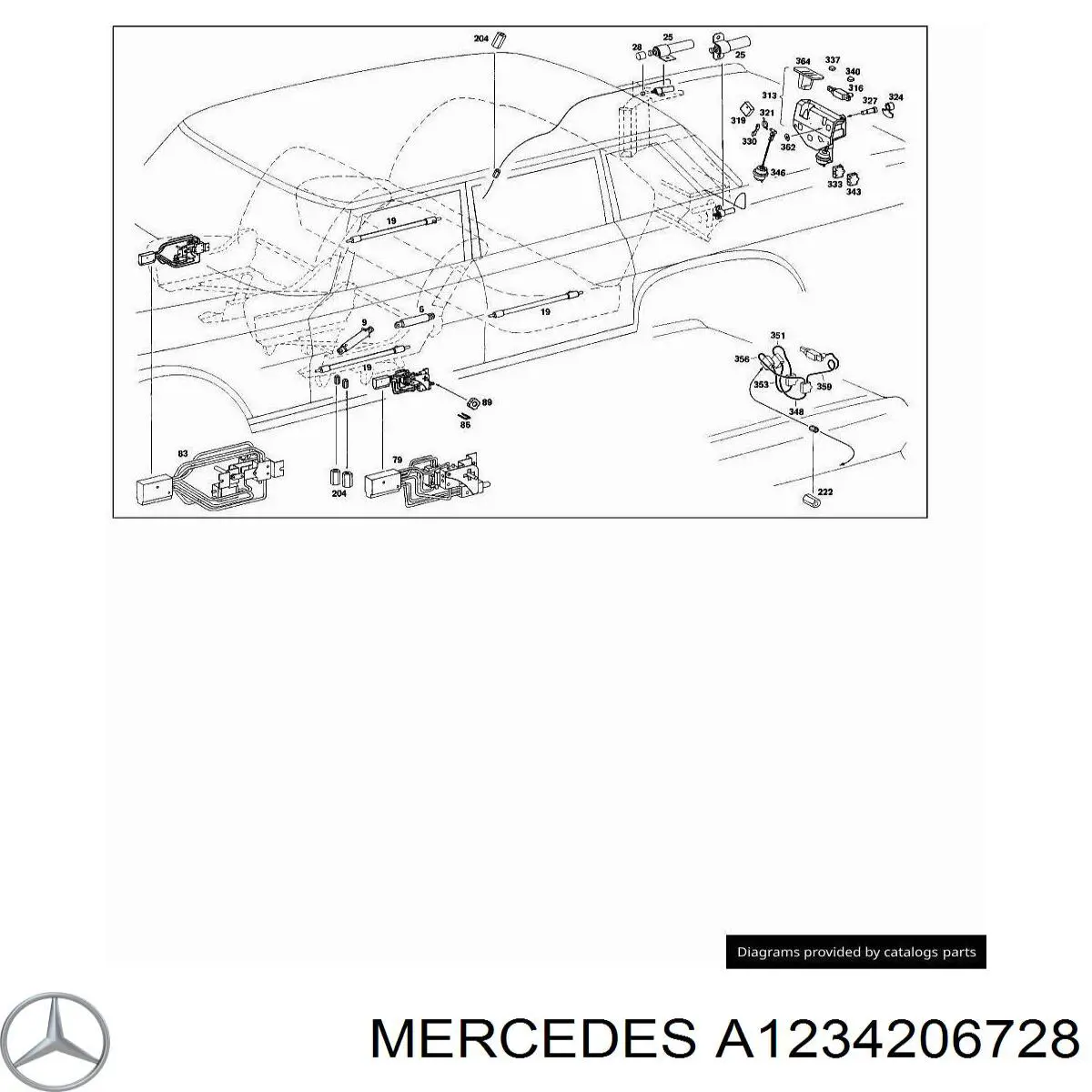 A1234206728 Mercedes 