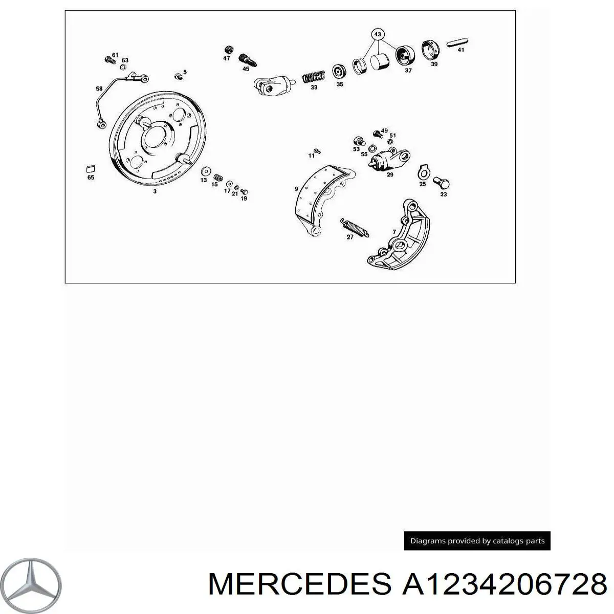  Mercedes A1234206728 цена, от 11.99 USD