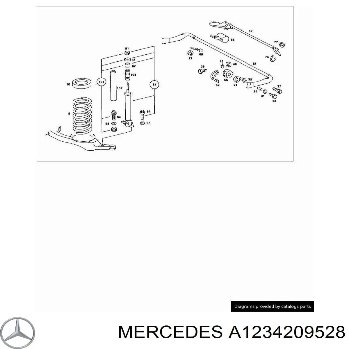 A1234209528 Mercedes 