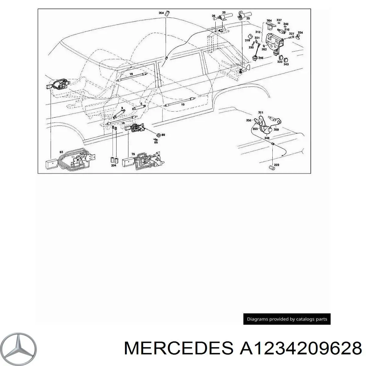 A1234209628 Mercedes 