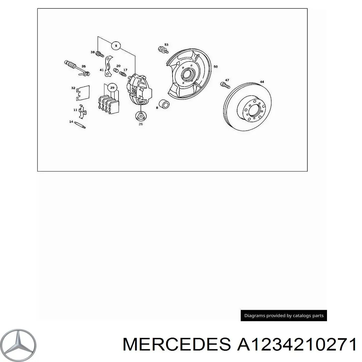 A1234210271 Mercedes 