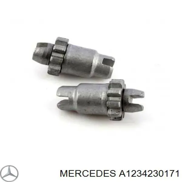 A1234230171 Mercedes mecanismo de aproximação (de auto-aproximação das sapatas de tambor (kit de reparação levadiça))