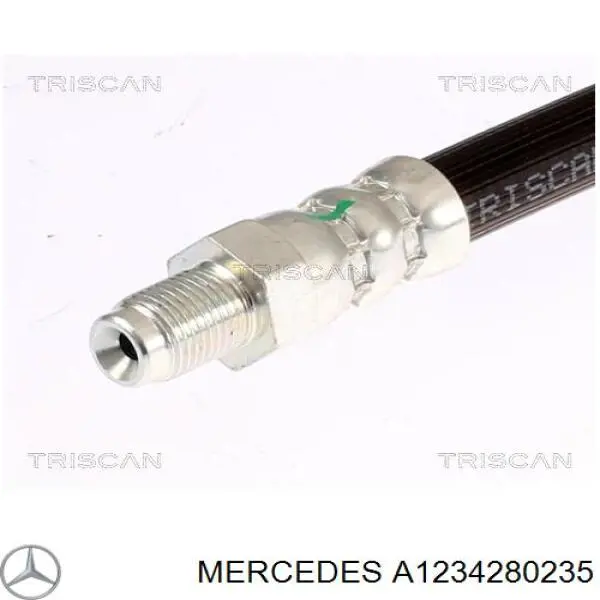 A1234280235 Mercedes шланг тормозной передний