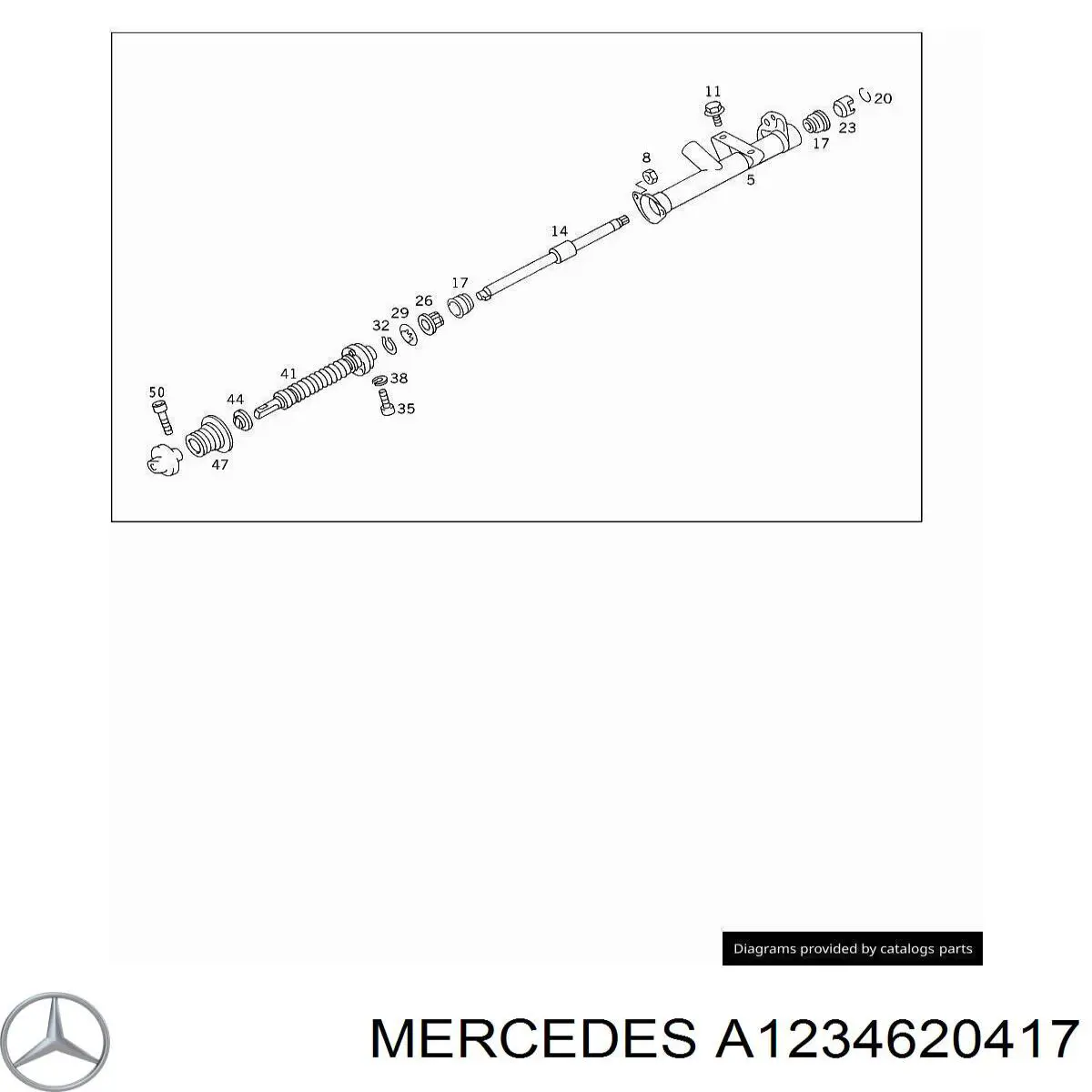  Mercedes A1234620417 цена, от 3.88 USD