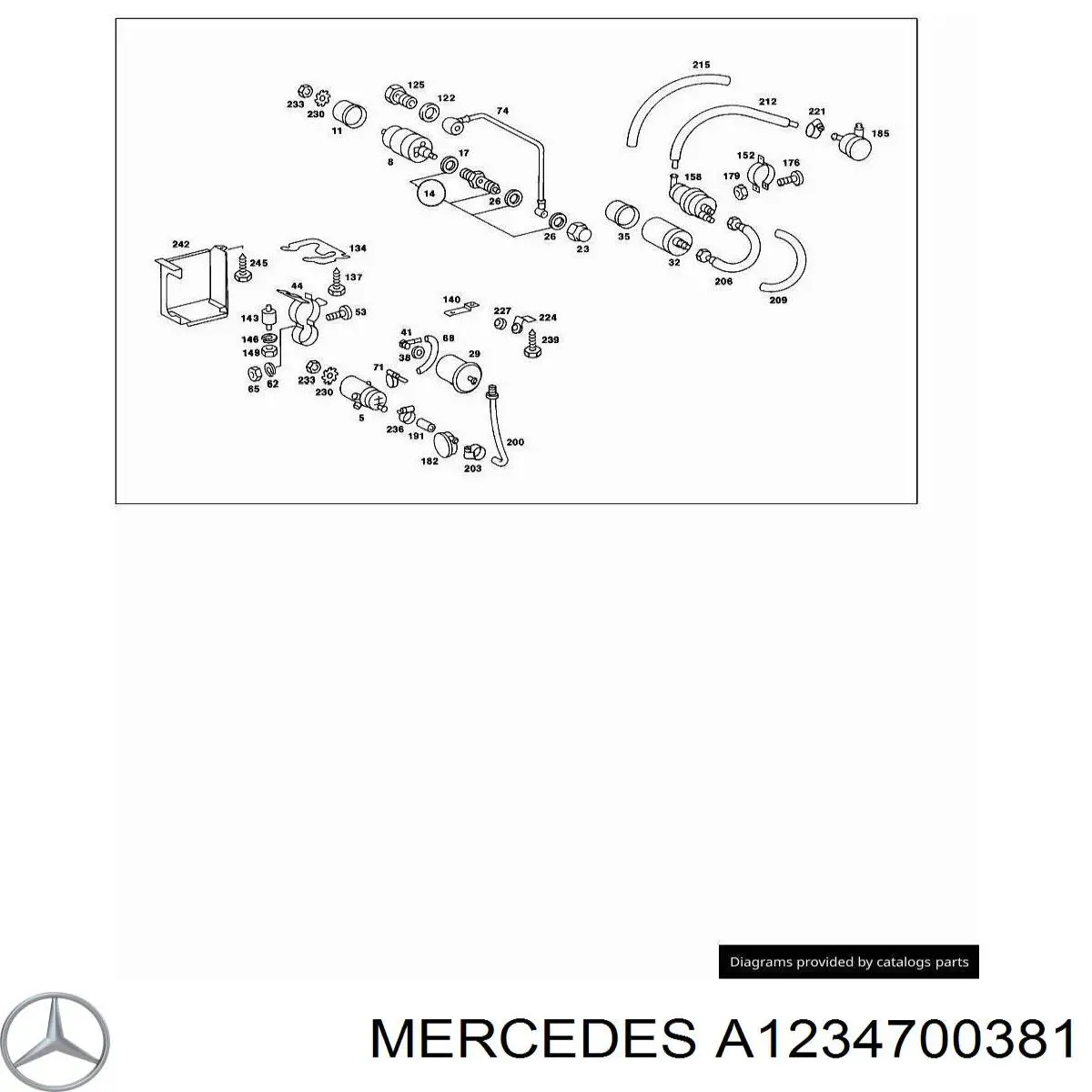  A1234700381 Mercedes