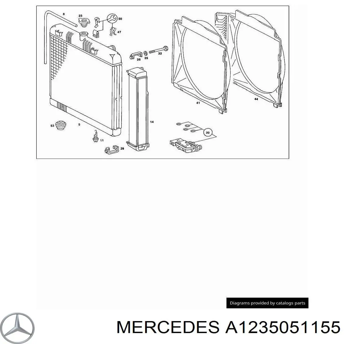 A1235051155 Mercedes 