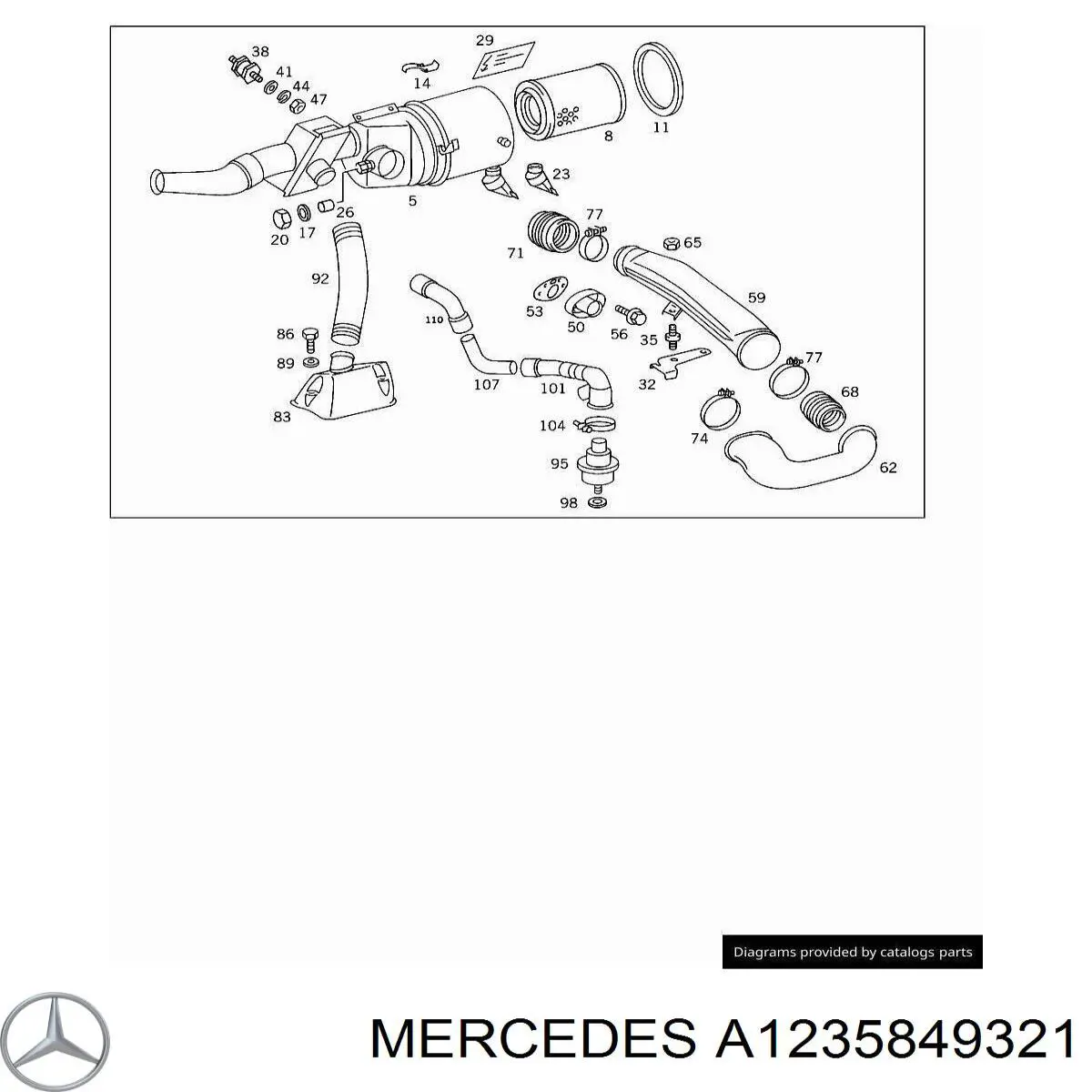  Mercedes 2105840047 цена, от 11.40 USD