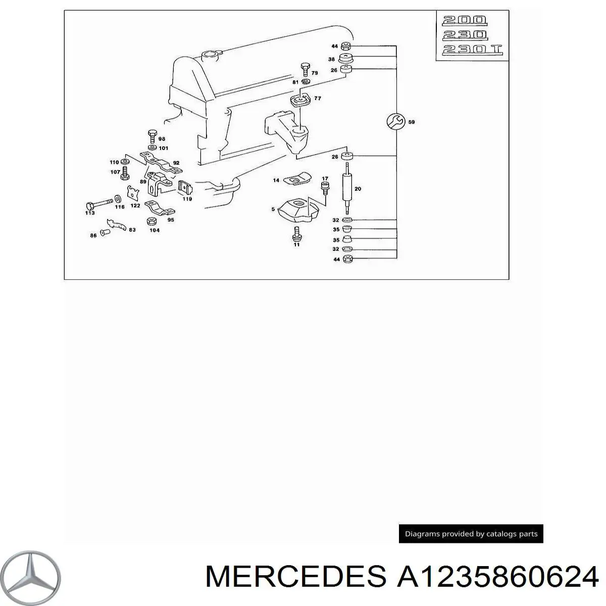 A1235860624 Mercedes 