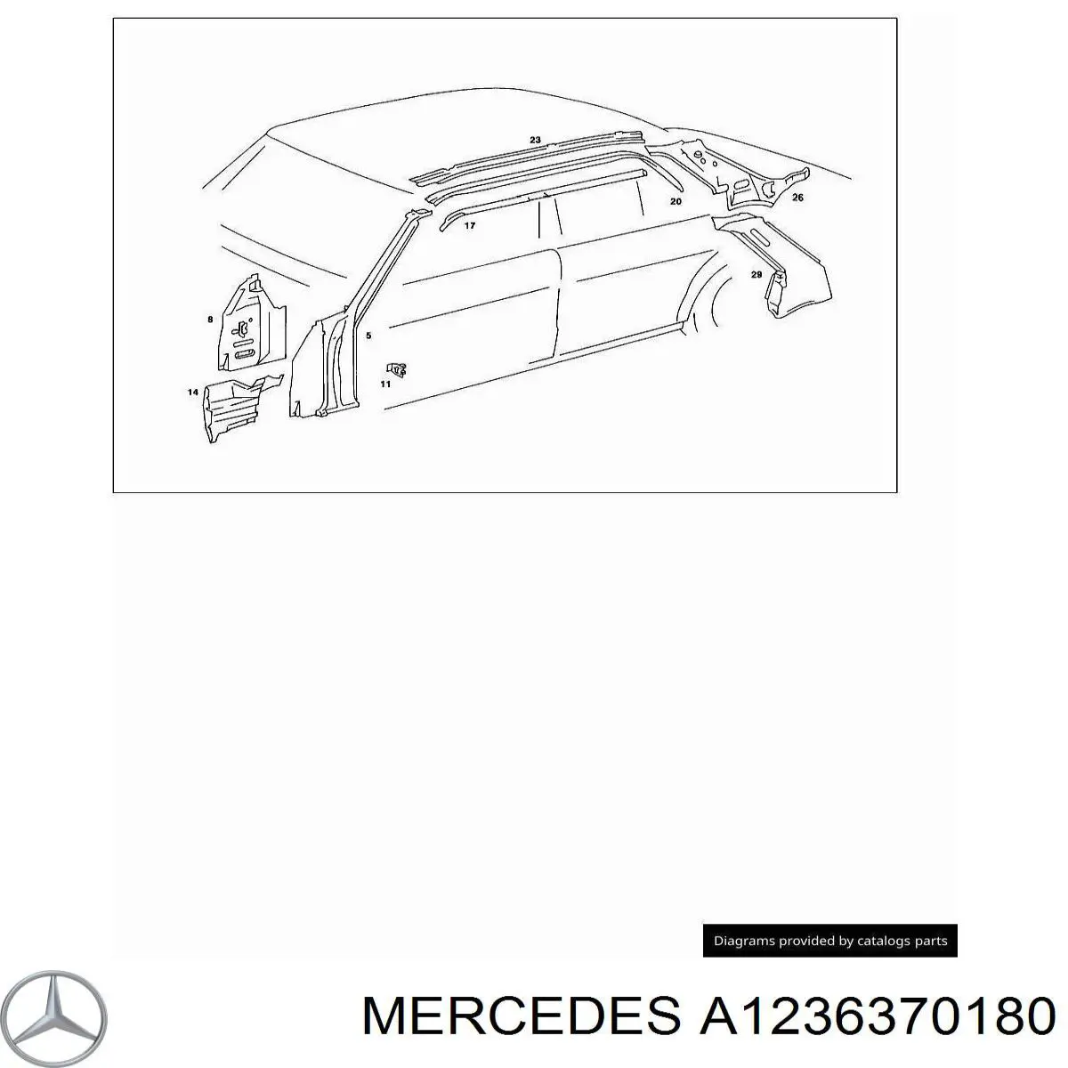 A1236370180 Mercedes 