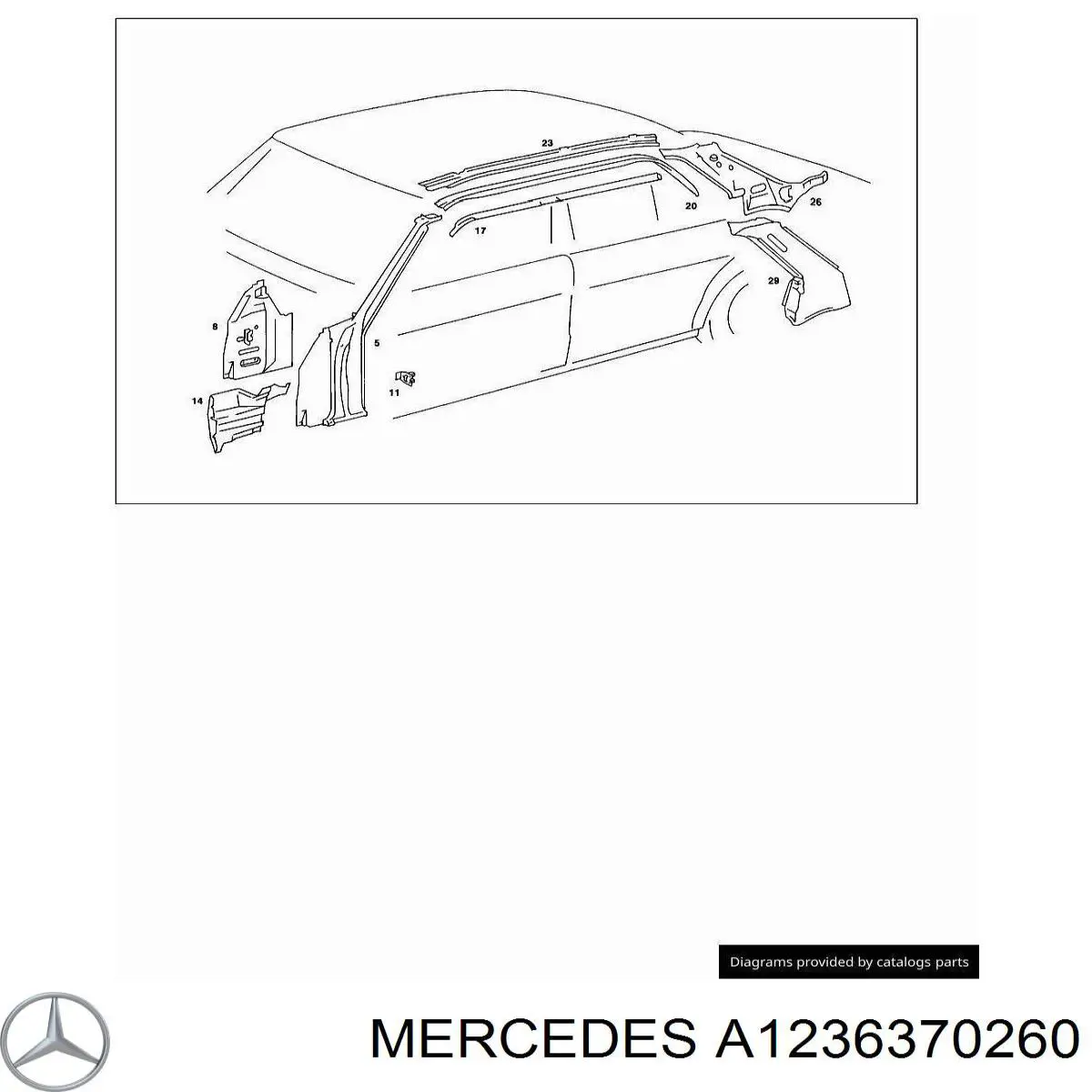 A1236370260 Mercedes 