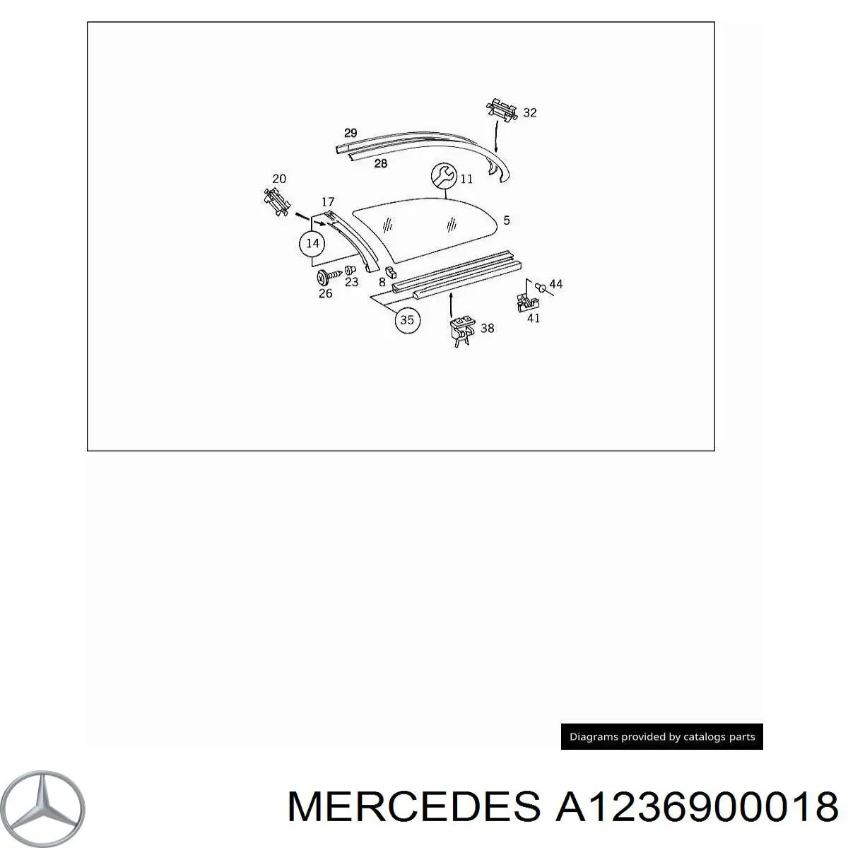  Mercedes 1236900018 цена, от 3.92 USD