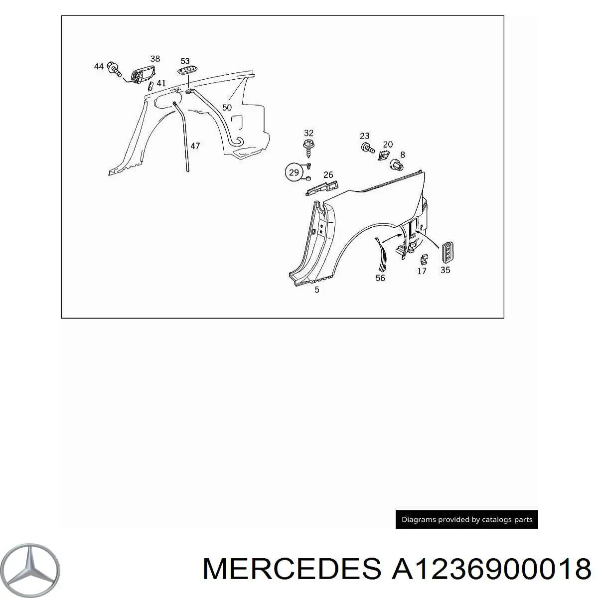 Купить 1236900018 Mercedes 